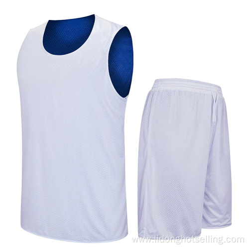 High Quality Custom Polyester Reversible Basketball Jerseys